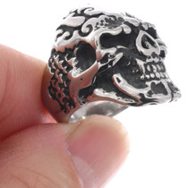 Size 7 Skull Biker Ring 50057