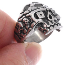 Lucky Dice Skull Ring 50059