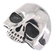 Smooth No Jaw Skull Ring 50062