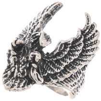 Sterling Eagle Landing Ring 50086
