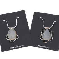 Sterling Silver Moonstone Ring Chain Included 50138