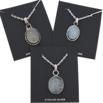 Sterling Silver Natural Moonstone Pendant Chain Included 50139