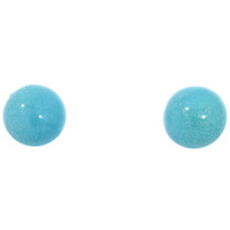 Real Turquoise Stud Earrings 49278