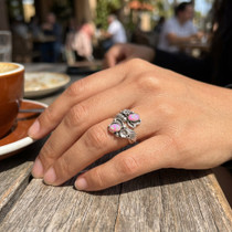 Native American Opal Ring Womens 49334