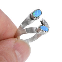 Navajo Opal Ring Adjustable Open Band Design 49335