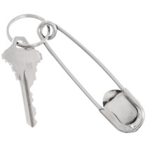 Southwest Bear Paw Safety Pin Key Ring 49343