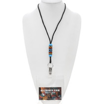 Native American Beaded Badge Lanyard 49437