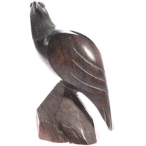 Hand Carved Ironwood Eagle Statue 49445