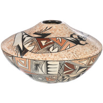 Hand Coiled Vintage Hopi Pottery Bowl 49464