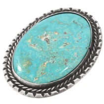 Vintage Navajo Turquoise Ring 49570