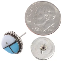Zuni Sunface Stud Earrings Made in USA 49594