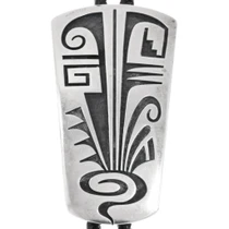 Vintage Hopi Sterling Silver Bolo Tie 49617