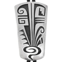 Vintage Hopi Sterling Silver Bolo Tie 49617