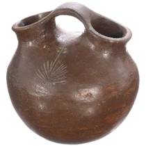 Vintage Navajo Wedding Vase Pottery 49675