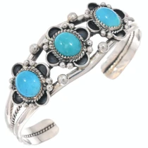 Sterling Silver Arizona Turquoise Bracelet 50259