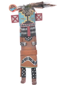 Vintage Hopi Longhair Kachina Doll Wall Hanger 49722