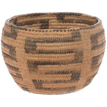 Antique Hand Woven Pima Basket Bowl 49723
