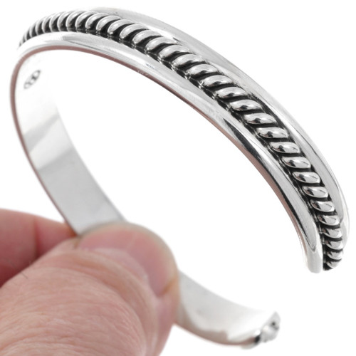 NAVAJO TWIST WIRET BANGLE SILVER バングル Navajo Sterling Silver Twist Wire Cuff Bracelet Vintage American