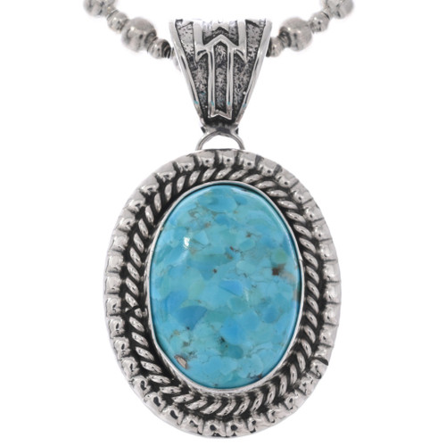 Southwest Turquoise Pendant 23654