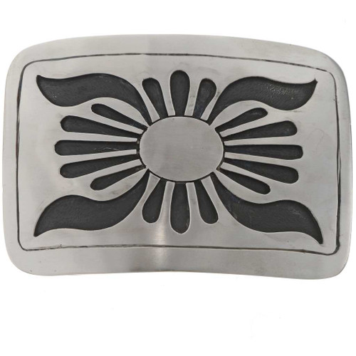 Overlaid Silver Belt Buckle 23105 Overlaid Silver Belt Buckle 23105