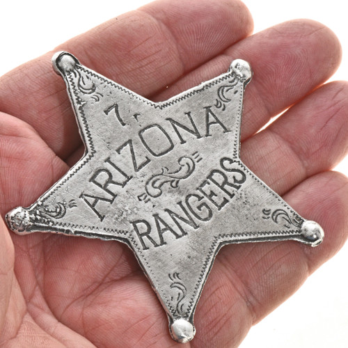 Arizona Rangers Western Silver Badge Heroes Of the West 2703