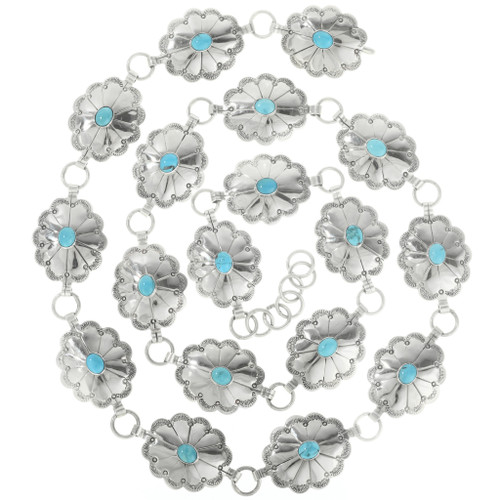 Turquoise Link Concho Belt 23517