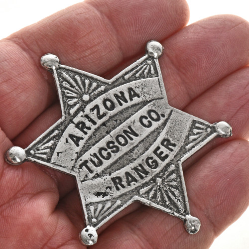 Texas Rangers Co. A Silver Badge Heroes of The West Replica 3139 by Alltribes