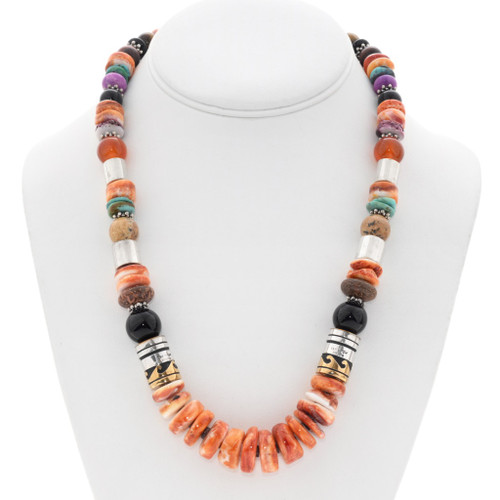 Tommy Rose Singer Spiny Oyster Necklace 30010