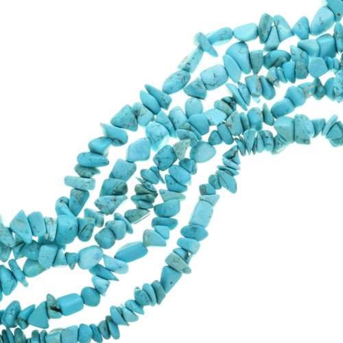 Light Blue Turquoise Magnesite Nuggets 30855