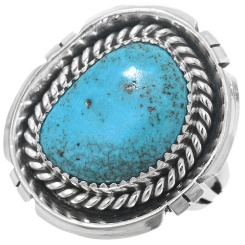 Navajo Turquoise Ring 32222