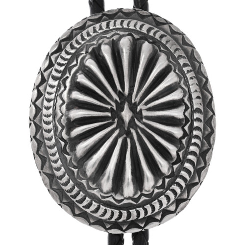 Southwest Bolo Tie Sterling Silver Tips 34281