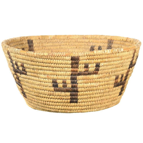 Vintage Papago Indian Cactus Basket 34842