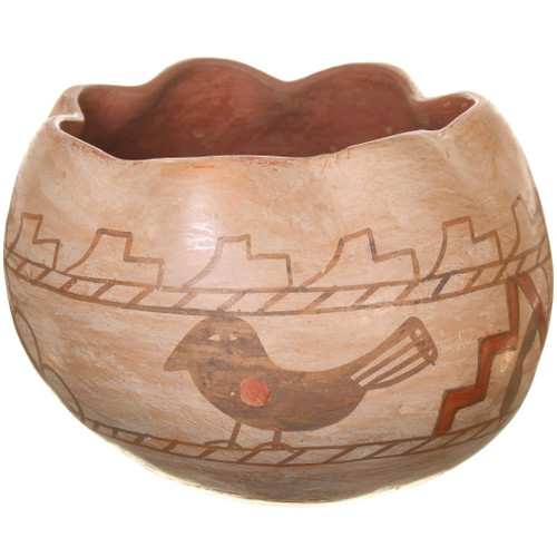 Vintage Jemez Pueblo Bird Pottery 40872