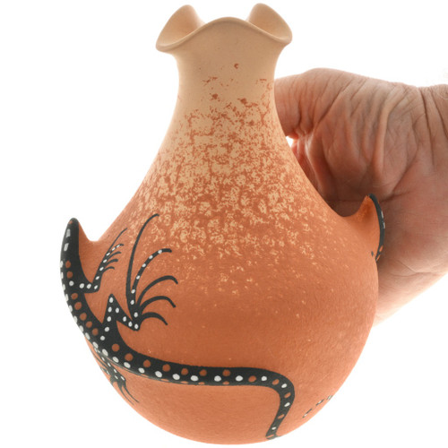 Zuni Lizard 3D Sculpted Pottery by Lorenda Cellicion 42767