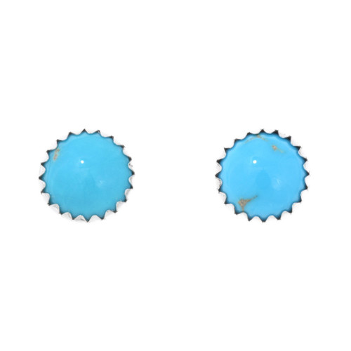 Natural Sleeping Beauty Turquoise Earrings 43268