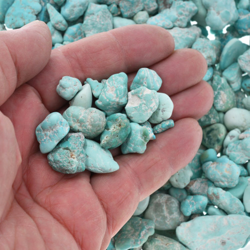 Real Natural Turquoise Lone Mountain Nuggets 37814