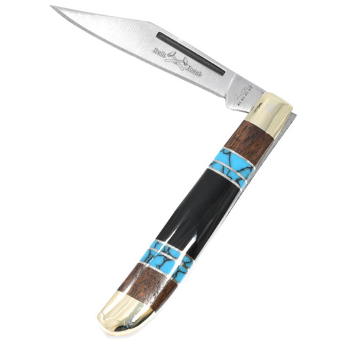 Navajo Turquoise Folding Knife 44390