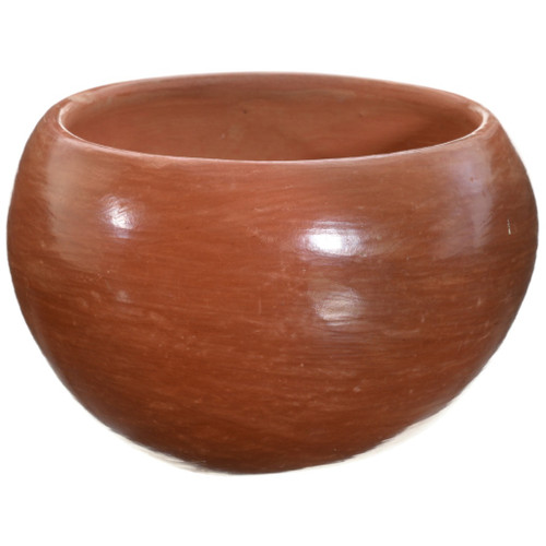 Vintage Hopi Traditional Redware Native American Pottery Bowl 0264
