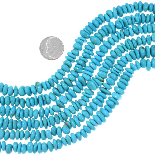 Clean Sky Blue Turquoise Beads 45177