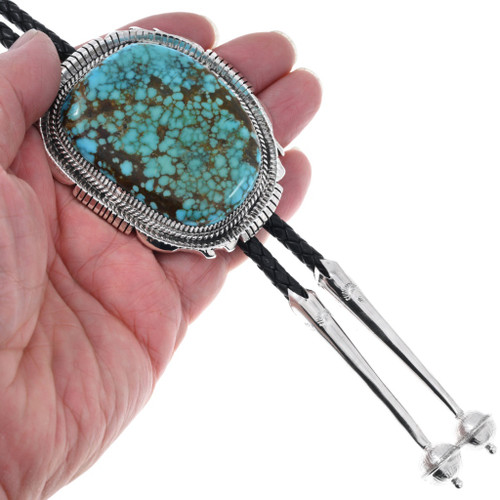 Belt Buckles Sterling Silver Turquoise Bolo Tie Native American