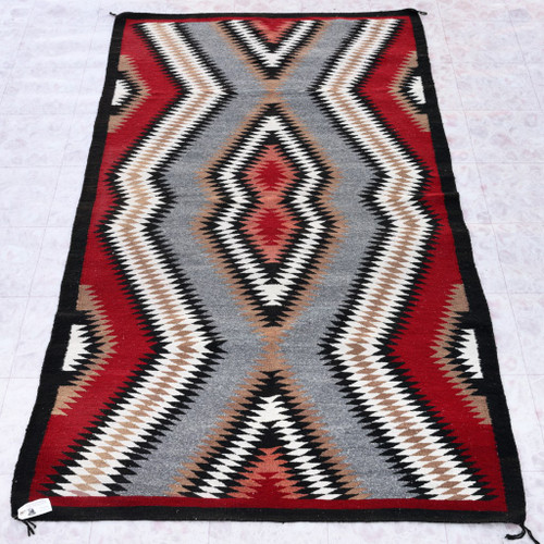 Pine Springs Eye Dazzler Navajo Rug 47522