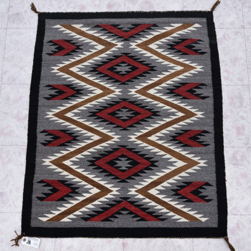 Vintage 1960's Navajo Rug 47728