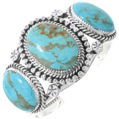 Navajo Number 8 Turquoise Bracelet 47993