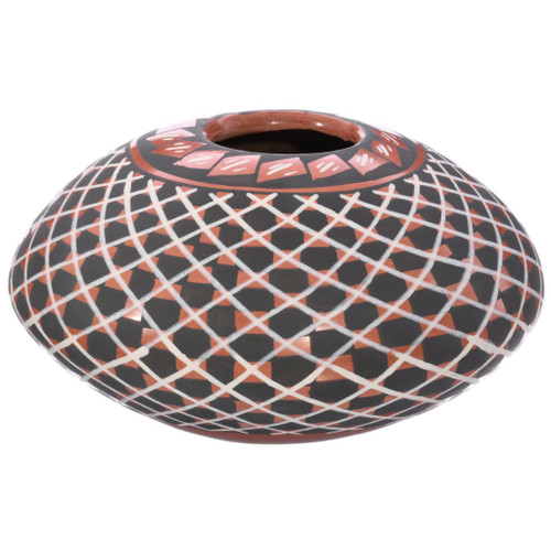 Mata Ortiz Eye Dazzler Saucer Pottery 48507