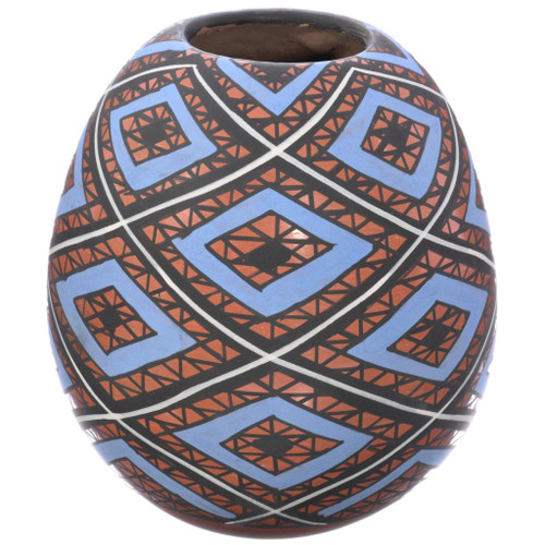 Mata Ortiz Diamond Vase Pottery 48509