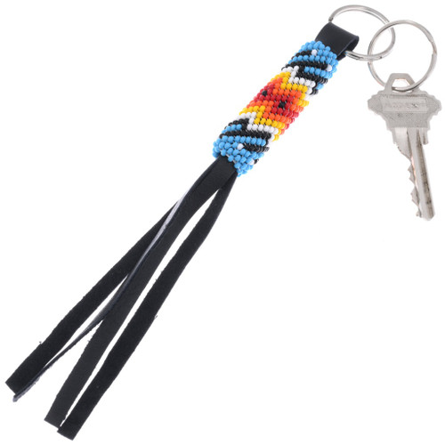 Colorful Navajo Beaded Key Chain 48832