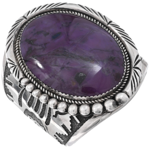 Old Pawn Navajo Sugilite Bracelet 48861