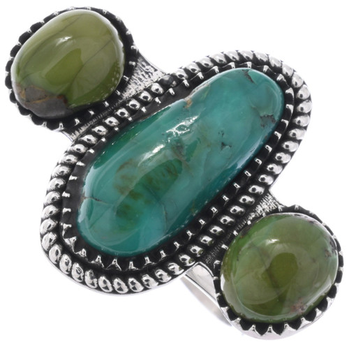 Sterling Silver Emerald Valley Turquoise Ring 48965