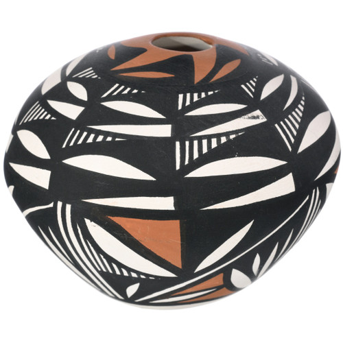 Vintage Acoma Pueblo Seed Pot 49012