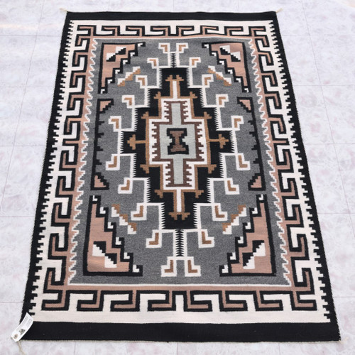 Authentic Navajo Rug 5x3 Feet 49067